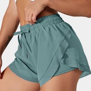 Lined athletic shorts